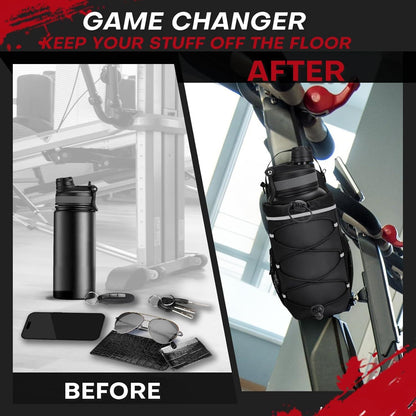 Magnetic Water Bottle Gym Bag