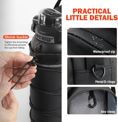 Magnetic Water Bottle Gym Bag